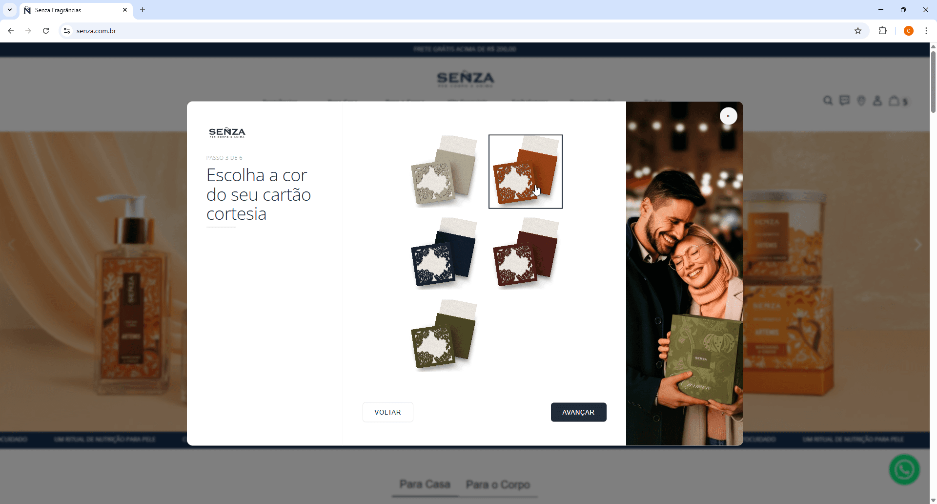 PERSONALIZAÇÃO PARA LOJA SENZA – Engine de Personalização de Produtos & Painel de Produção Automatizado em Tray Commerce